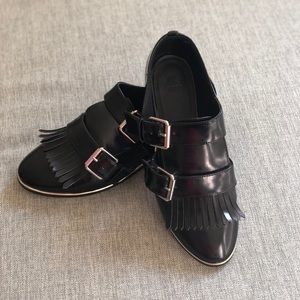 ASOS patent leather loafers